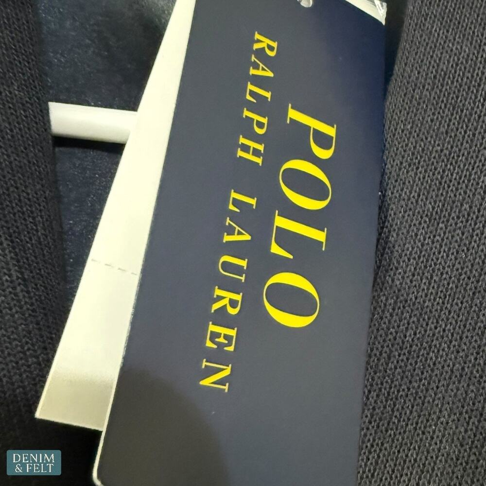 Polo Ralph Lauren Aviator Navy Knit Cotton Gold Crest Blazer Jacket NEW/NWT!! - Picture 13 of 15